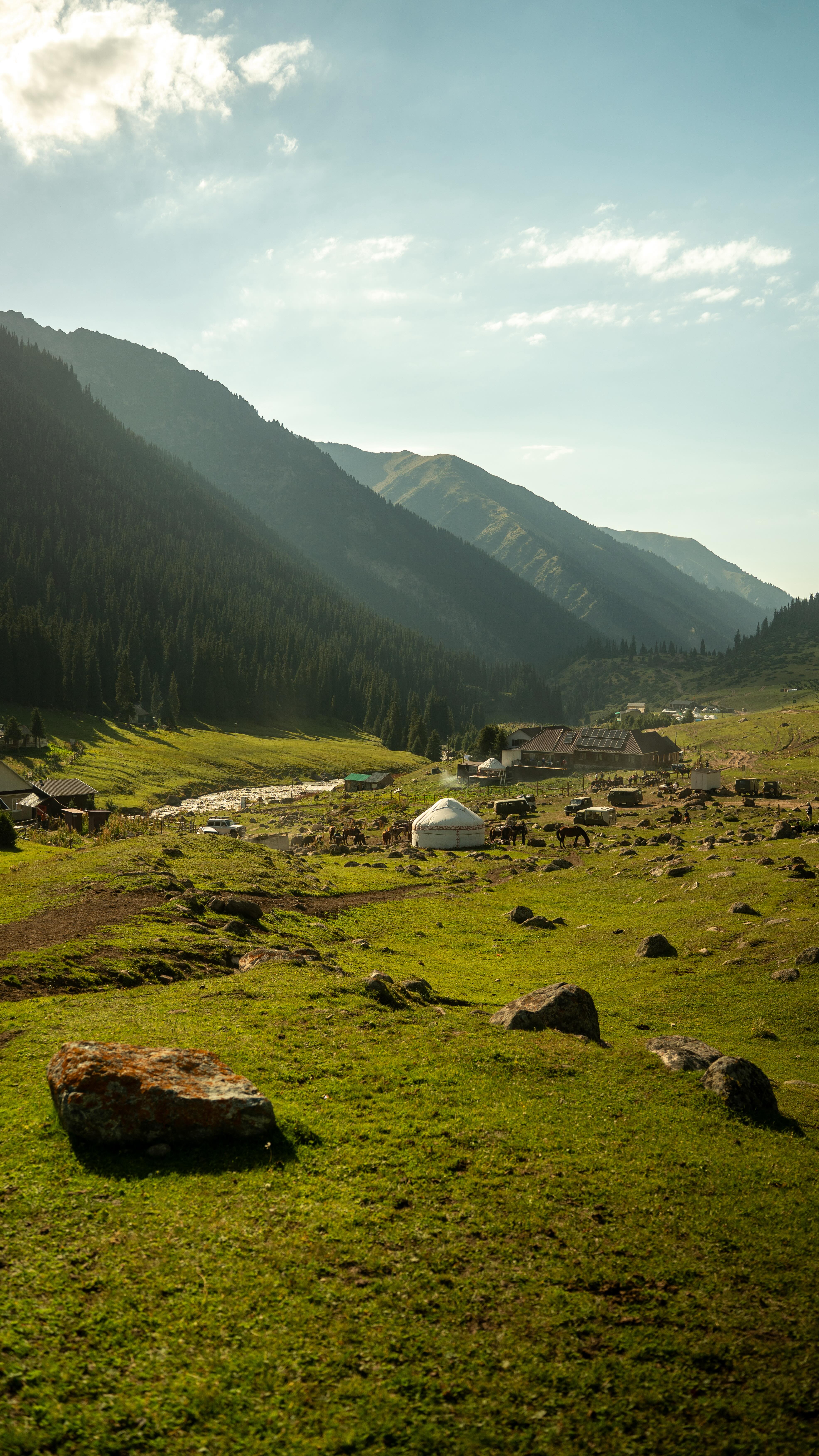 Altyn-Arashan Airbnb Offers Mountain Views