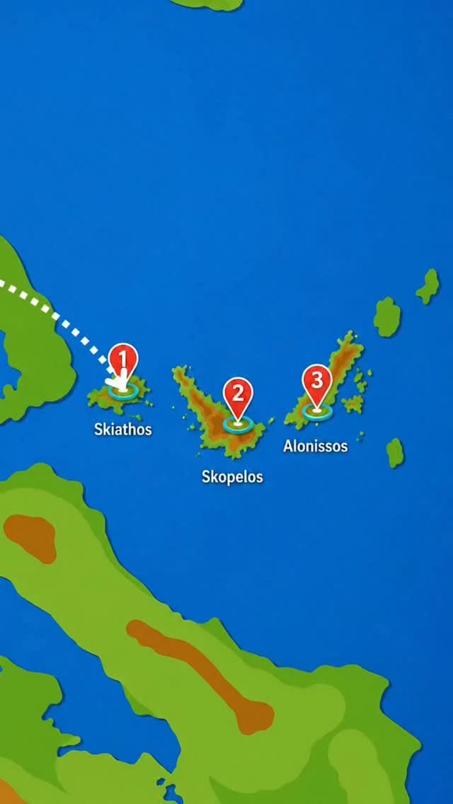 Island Hopping Through Skiathos, Skopelos, and Alonnisos
