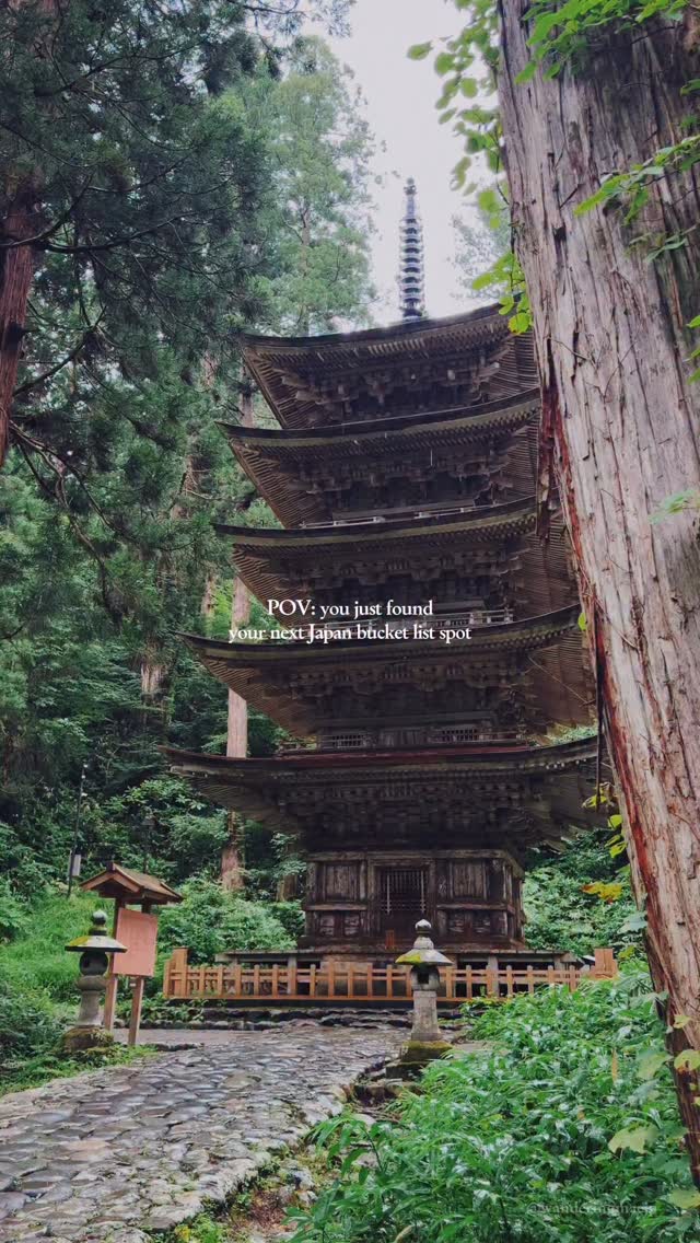 Mount Haguro's Pagoda and Spiritual Sites
