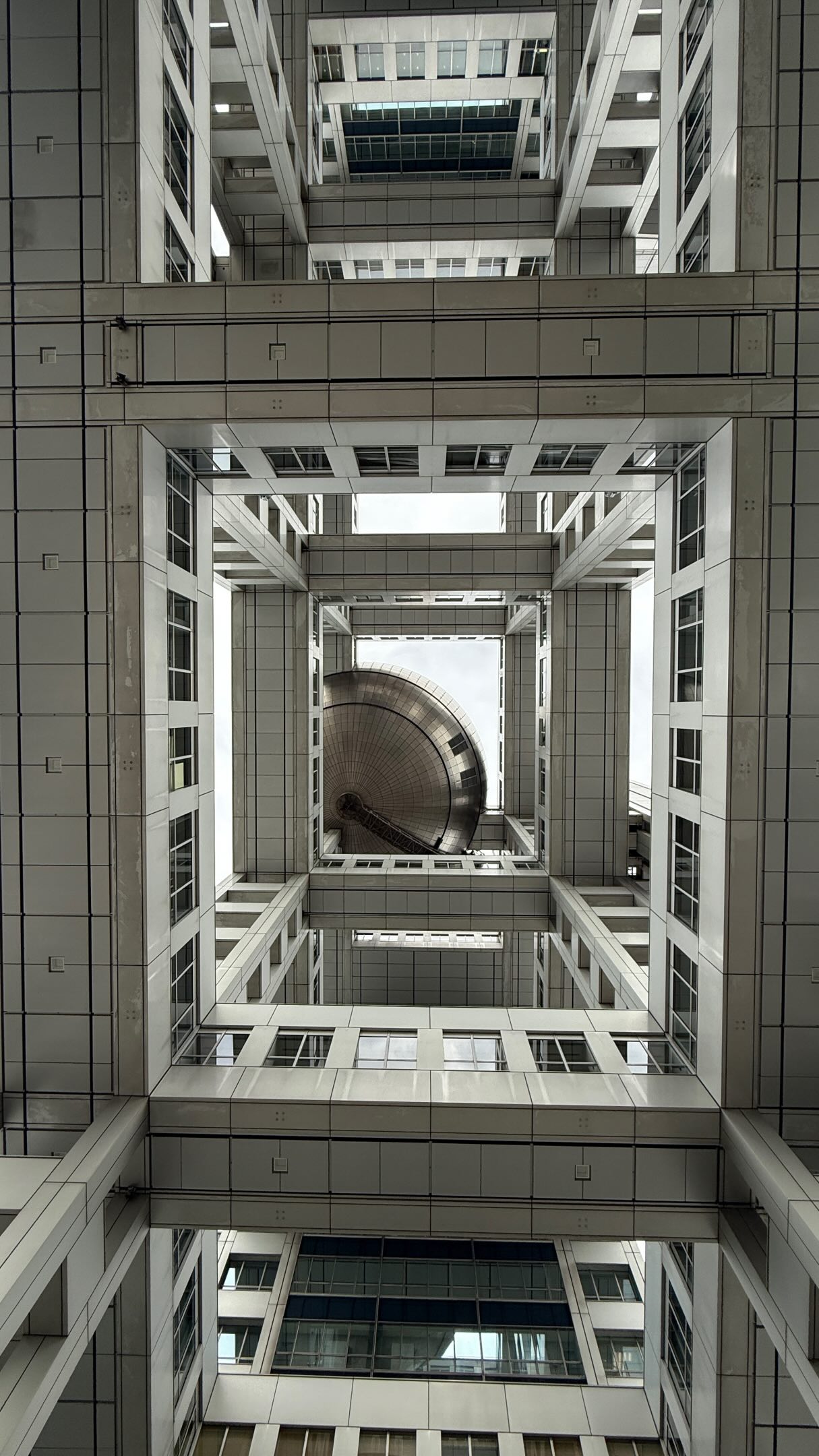 Tokyo's Iconic Futuristic Fuji TV Headquarters