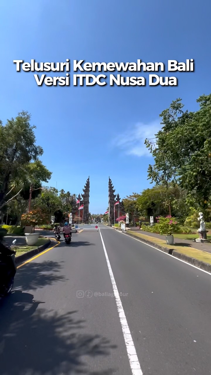 Nusa Dua Bali Tourism Area With Five-Star Hotels