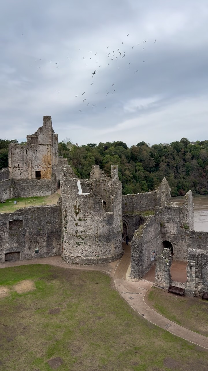 Historic Chepstow Castle Exploration