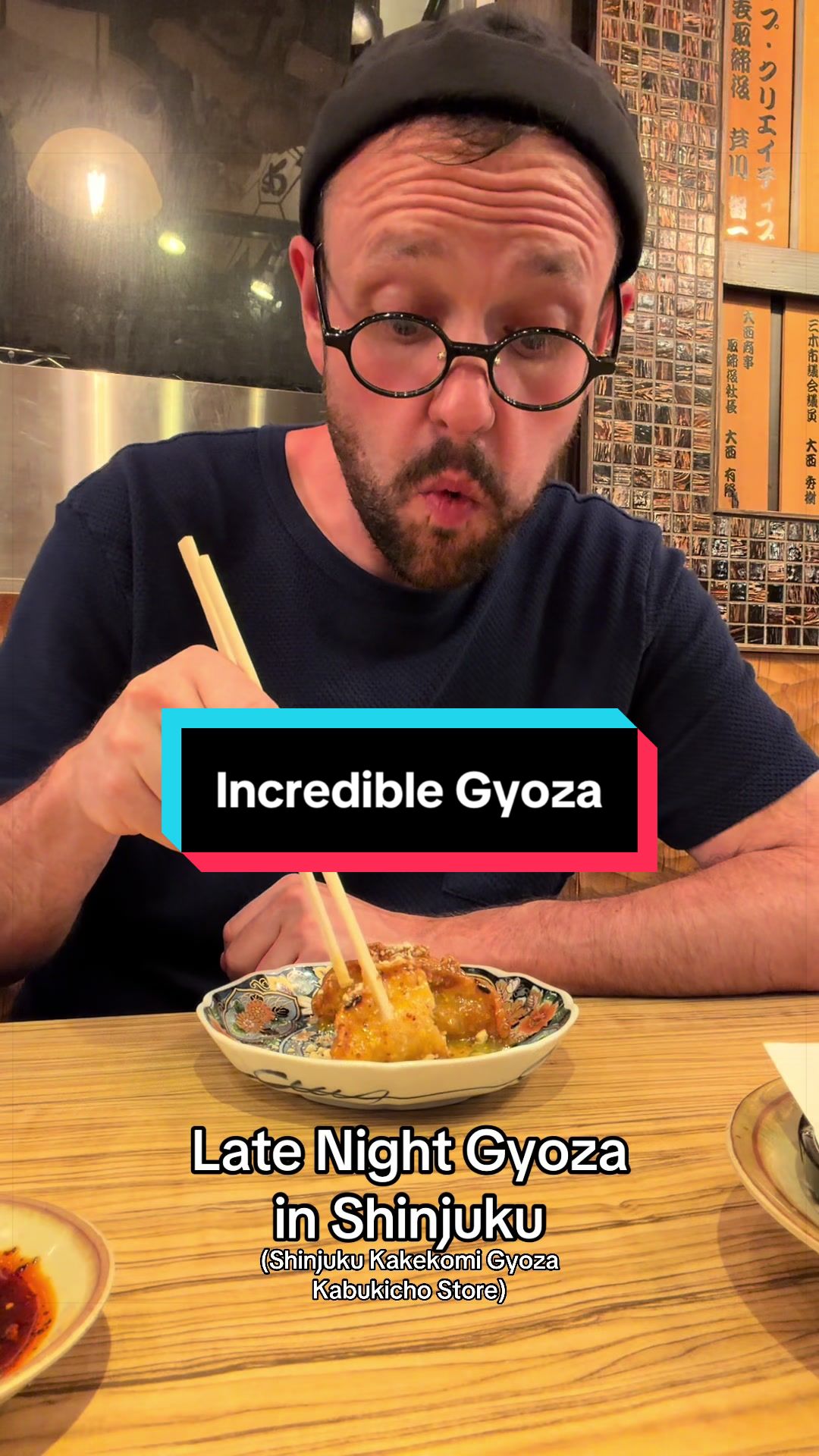 All-Night Gyoza Spot in Tokyo