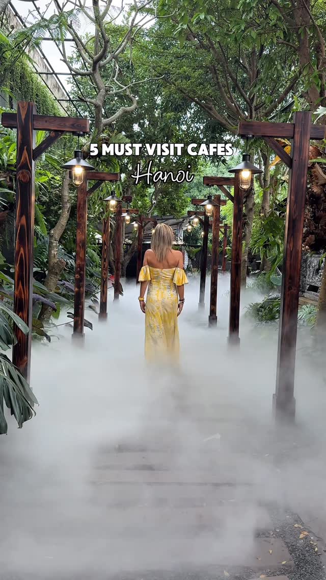 Hanoi Cafes: Hobbit Decor, Koi Fish, and Retro Vibes