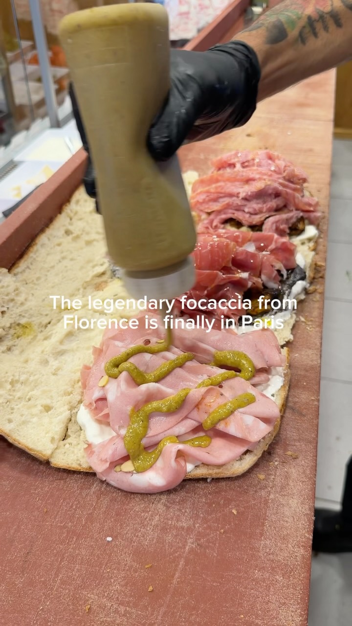 Florence's Famous Focaccia Shop Opens In Paris