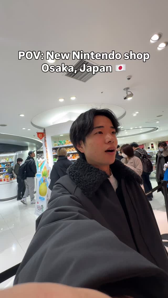 Nintendo Store Opens in Osaka's Daimaru Umeda