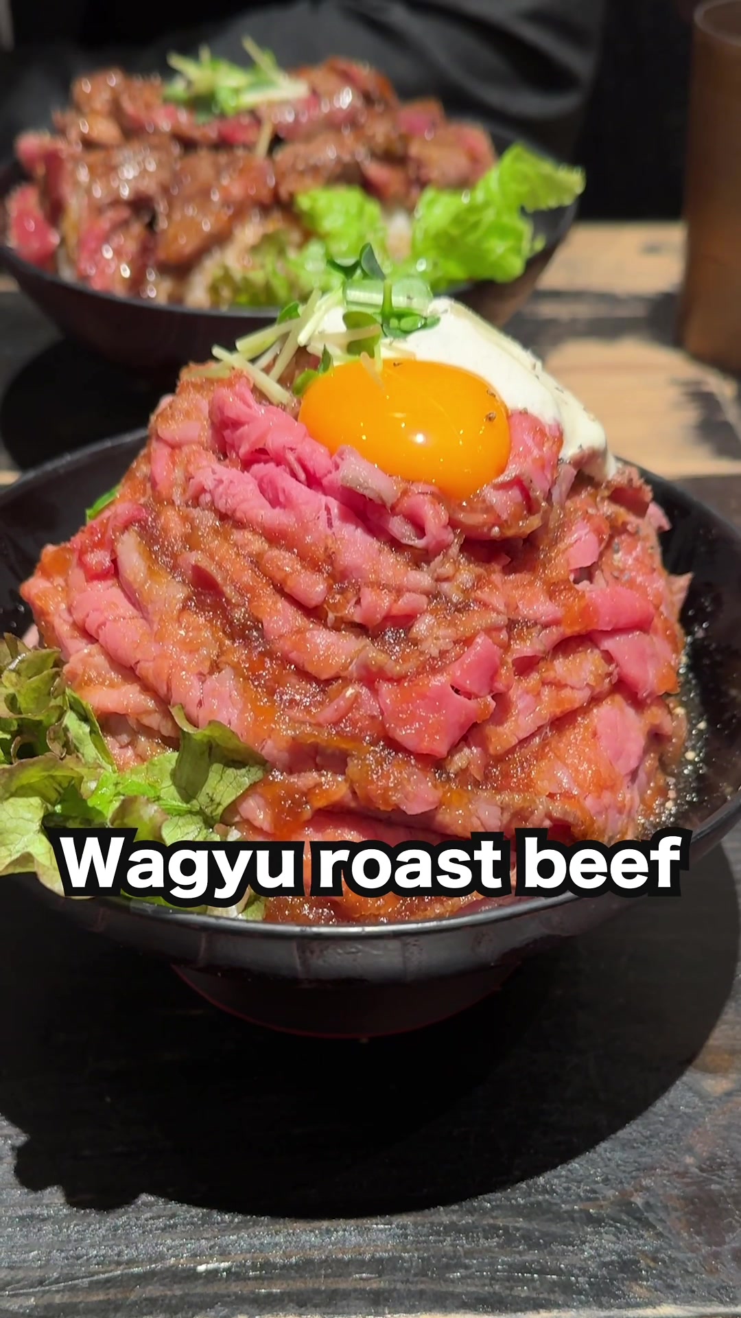 Red Rock Harajuku's Wagyu Roast Beef