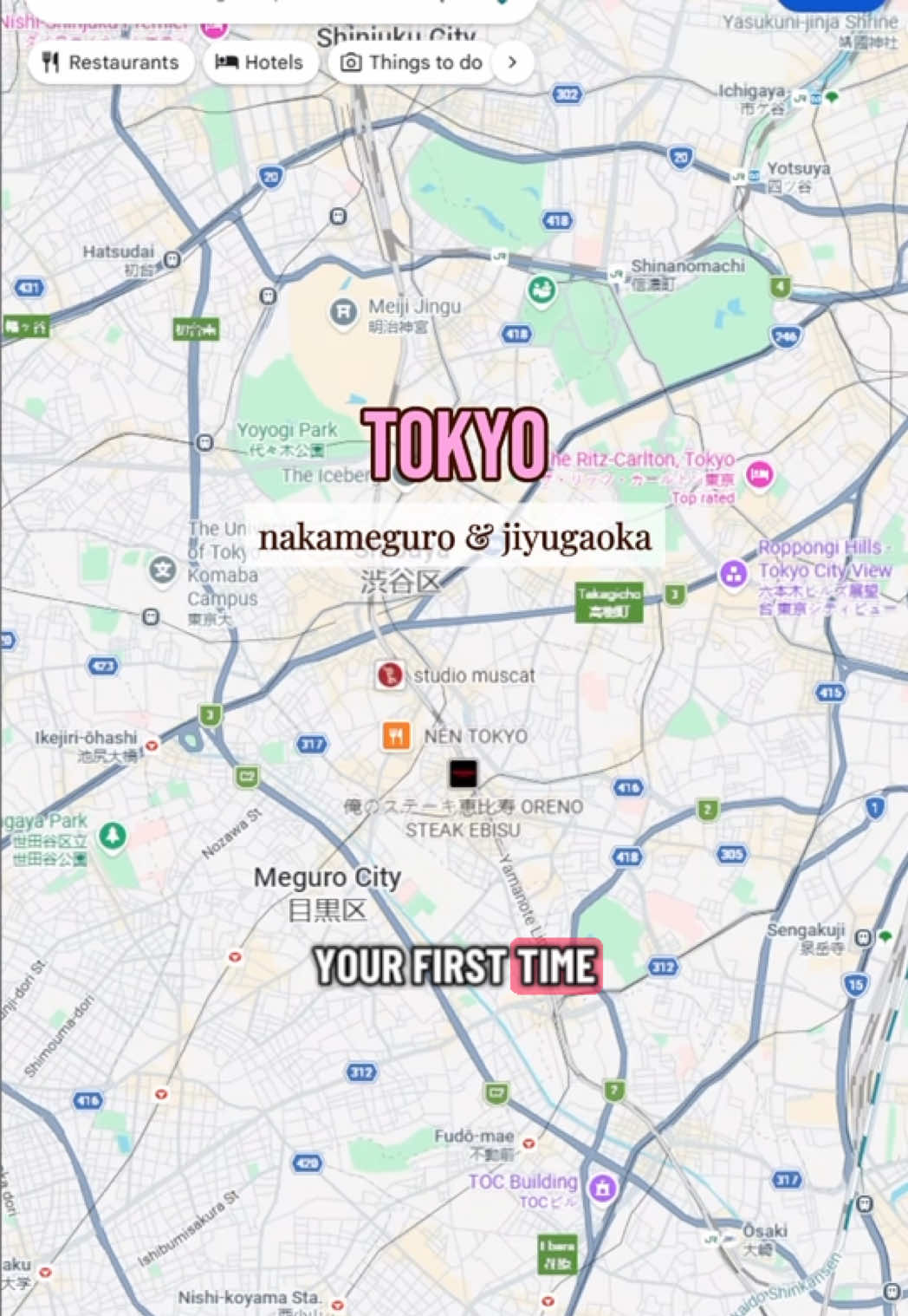 Tokyo Neighborhoods For Return Visitors & Dessert Lovers