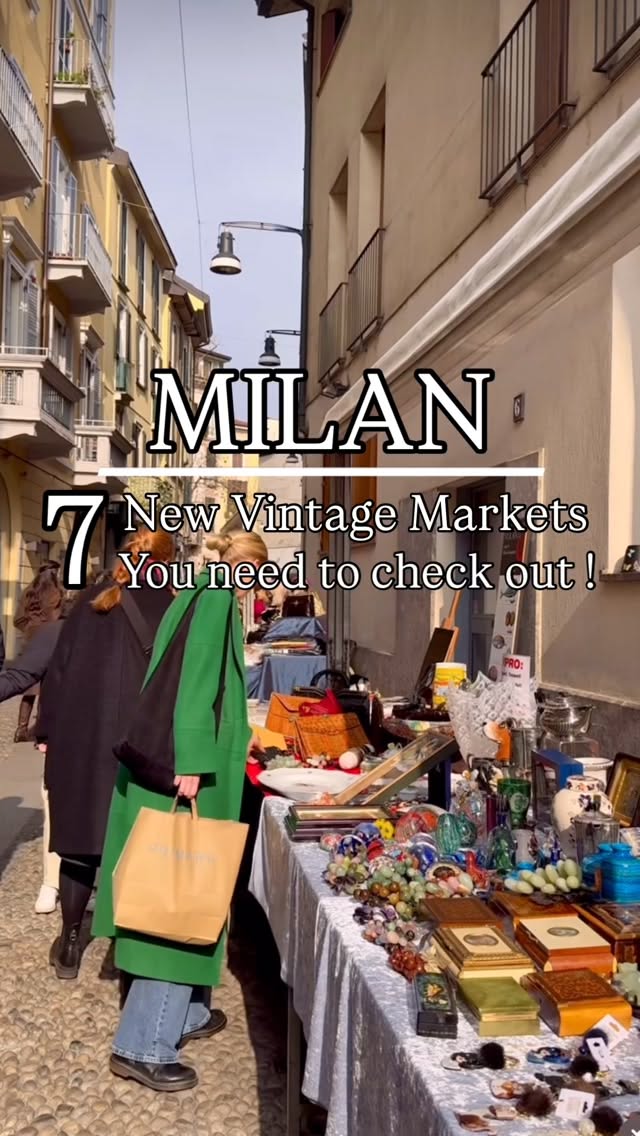 Milan's Vintage Markets Offer Shopping Treasures