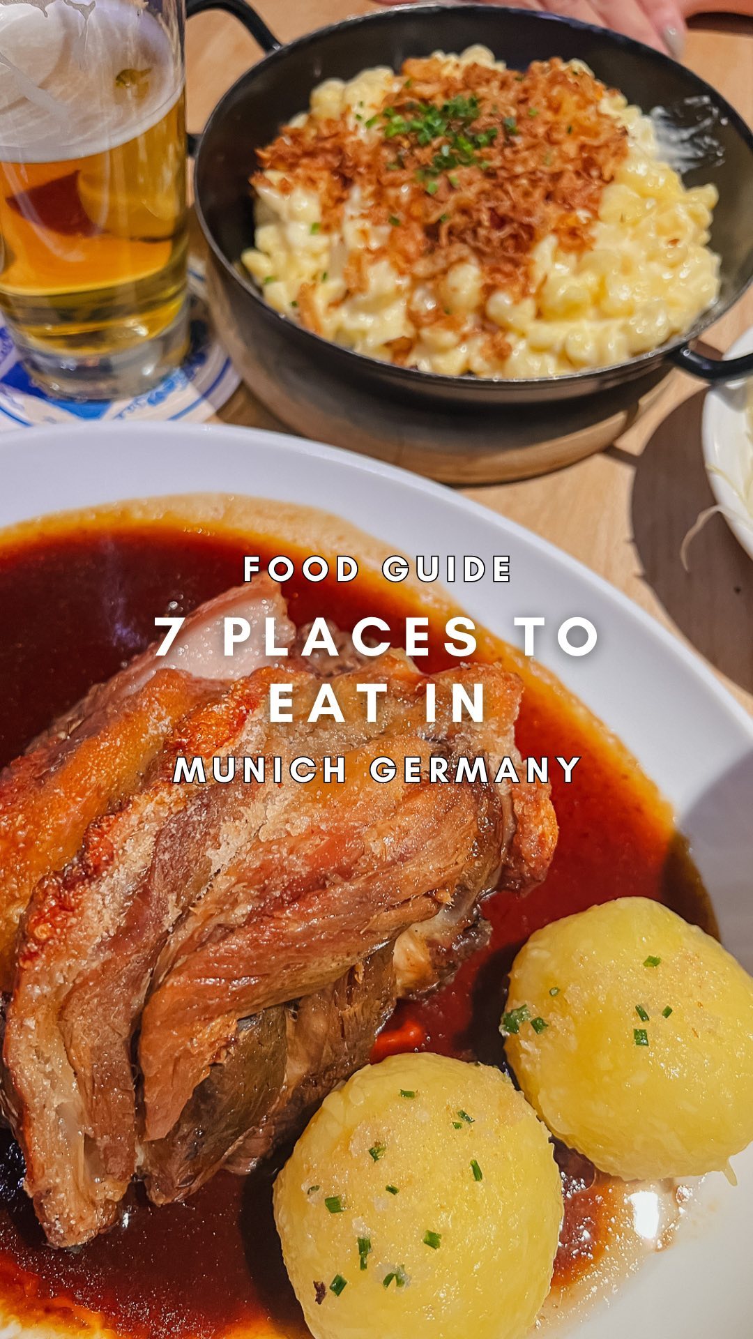 Seven Munich Eateries: From Beer Halls to Cafes