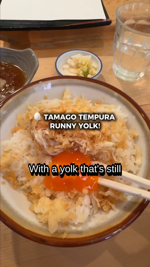 Tiny Tempura Shop Features Surprise Fried Egg