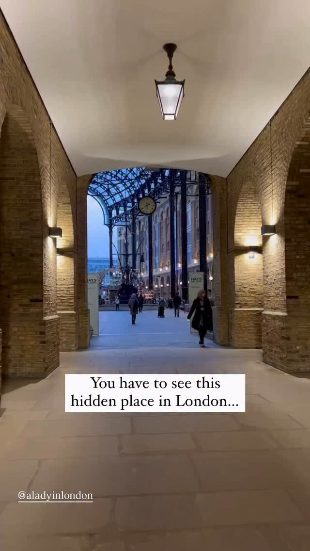 Hay's Galleria: London's Hidden Thames Walk Gem