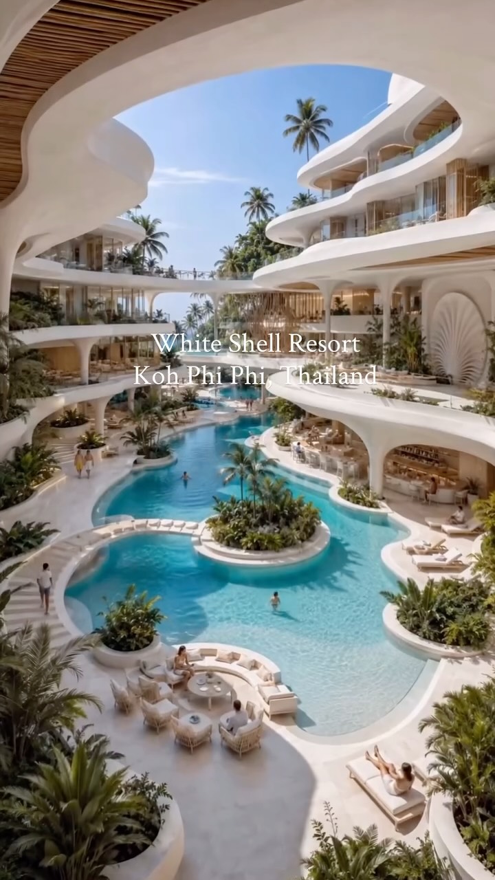 Sea Shell Hut Sunla Luxury Resort Design