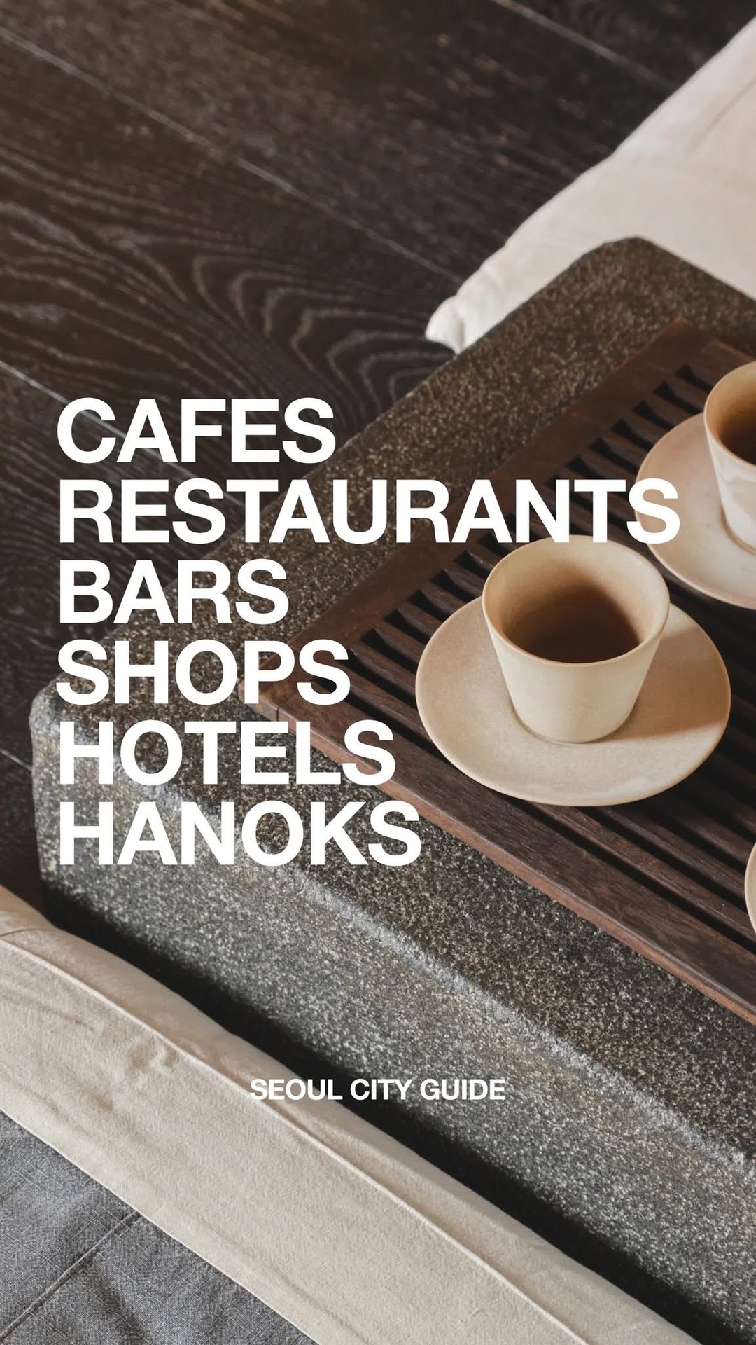 Seoul's Aesthetic Cafes For Design Lovers
