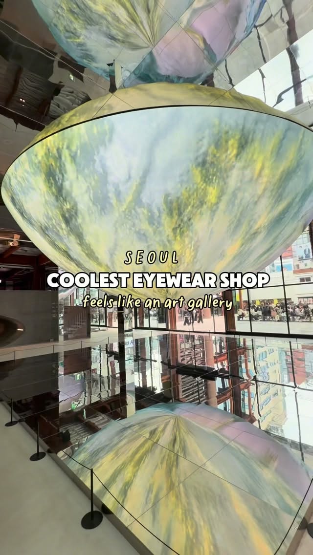 Blue Elephant Eyewear Shops With Rooftop Mirror Mazes