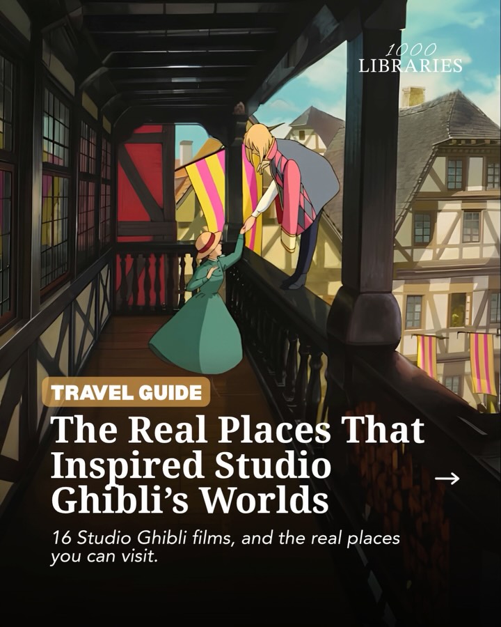 Real-World Locations Inspiring Studio Ghibli Films