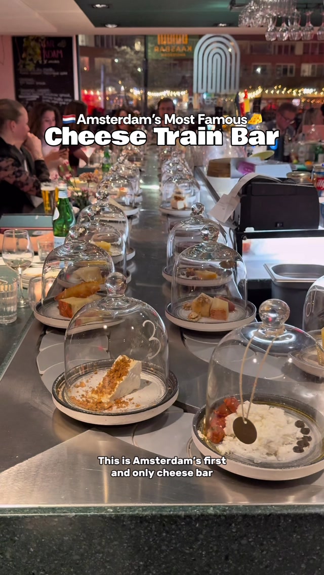 Amsterdam Cheese Train Bar Experience