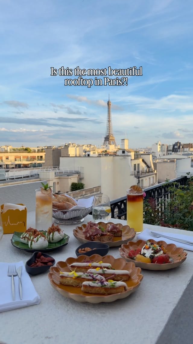 Paris Rooftop Views And Elegant Dining