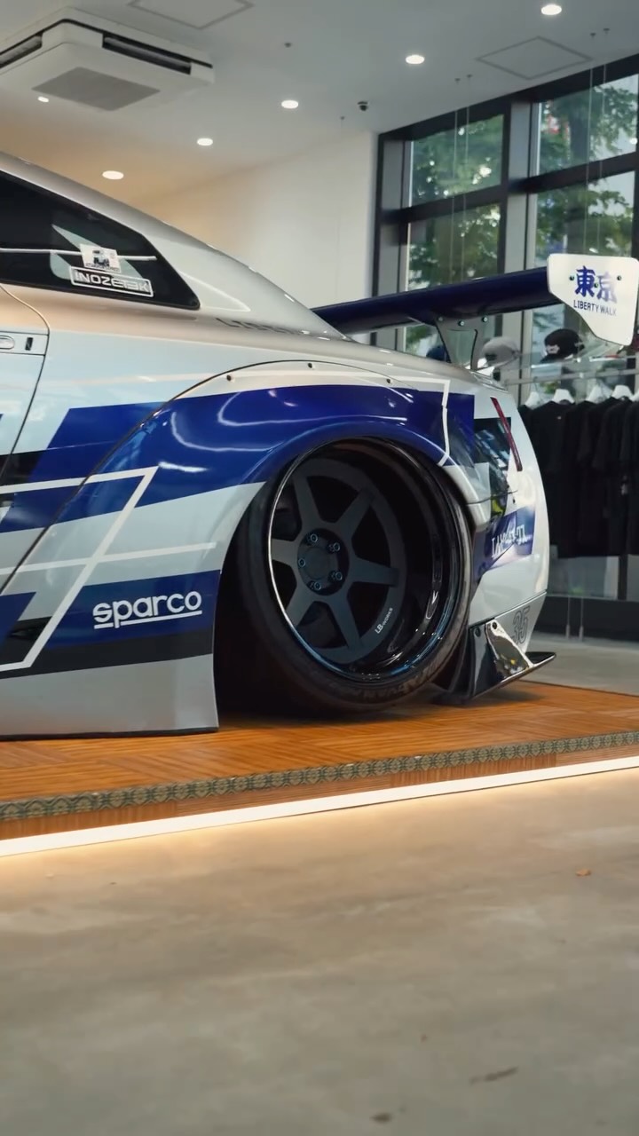 Liberty Walk Sapporo Features GT-R and Merchandise