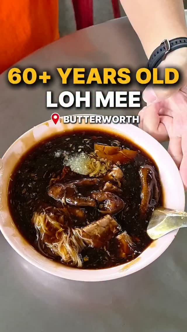 Two Popular Loh Mee Restaurants in Butterworth