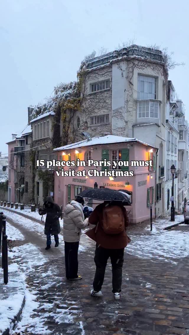 15 Must-Visit Parisian Christmas Destinations