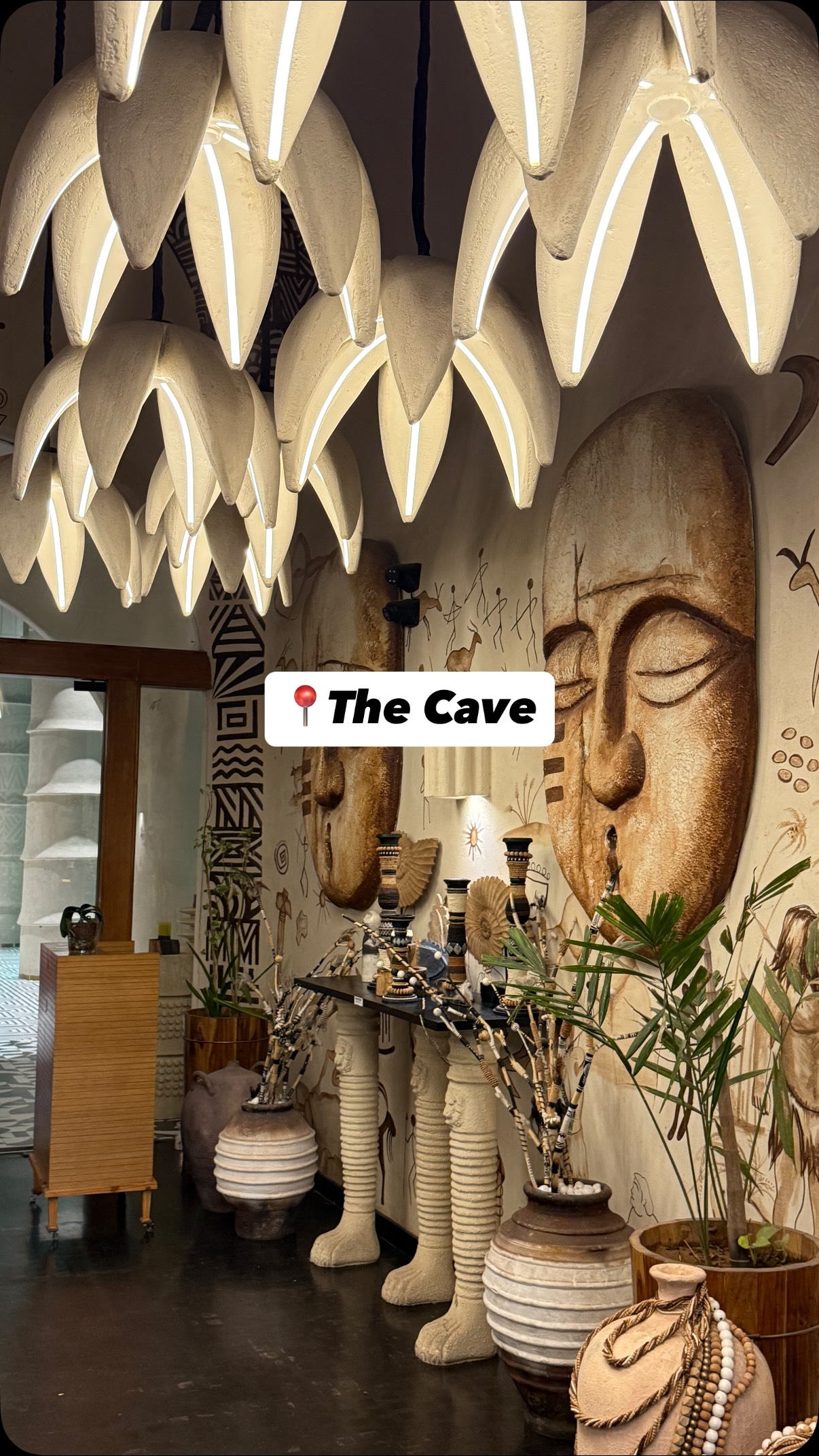 Cave-Inspired Dining With Resort Ambiance