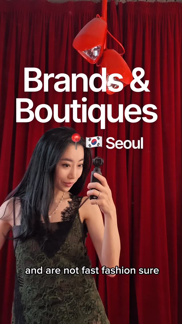 Seoul's Unique Local Fashion Boutiques