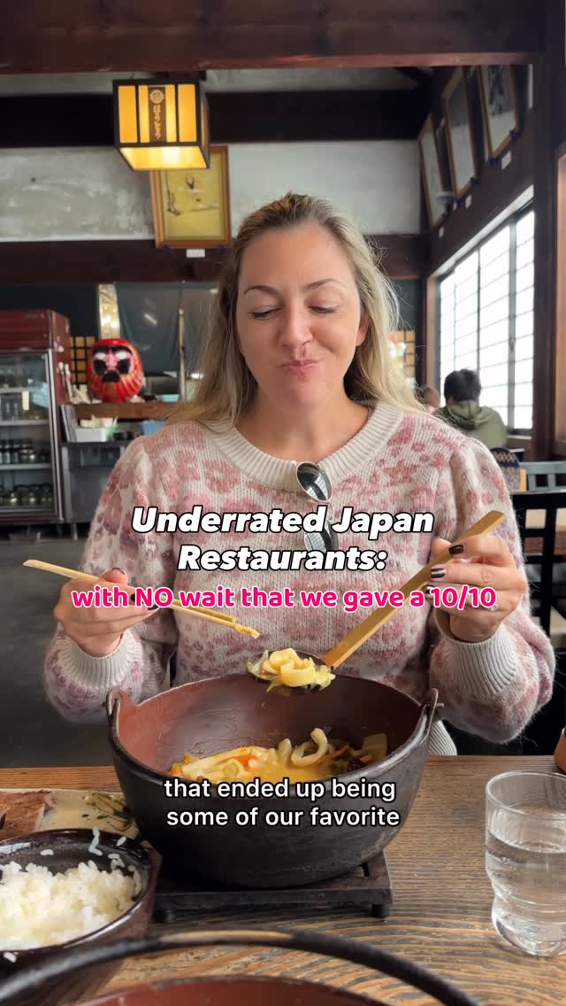 Top Japanese Restaurants with No Long Waits