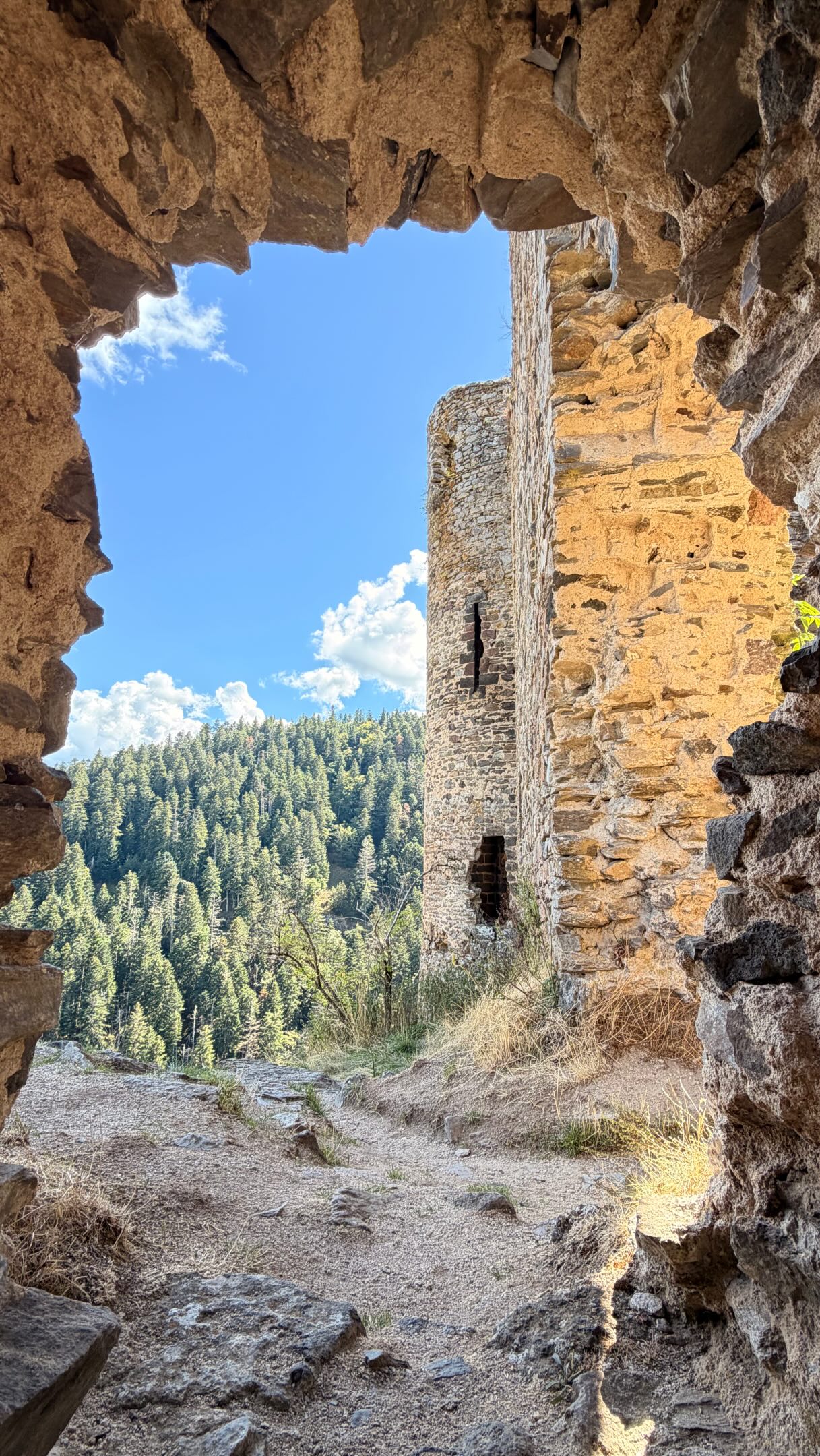 Alleuze: Castle, Church, and Pilgrimage Path