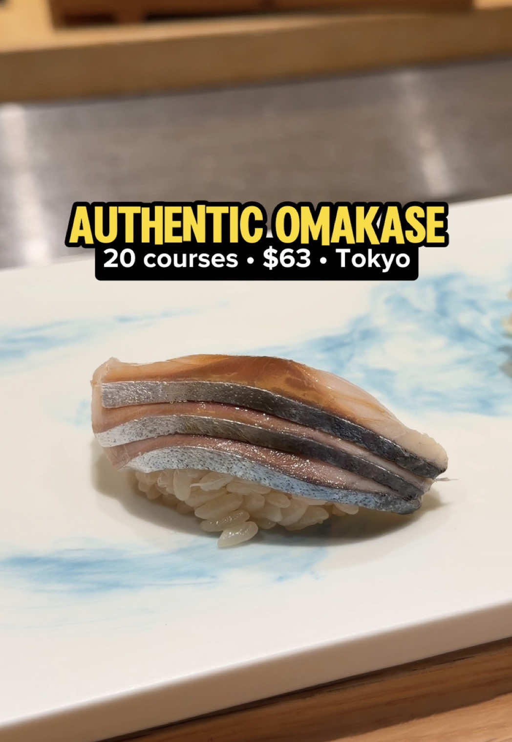 Tokyo Omakase Featuring Toyosu Market Fish