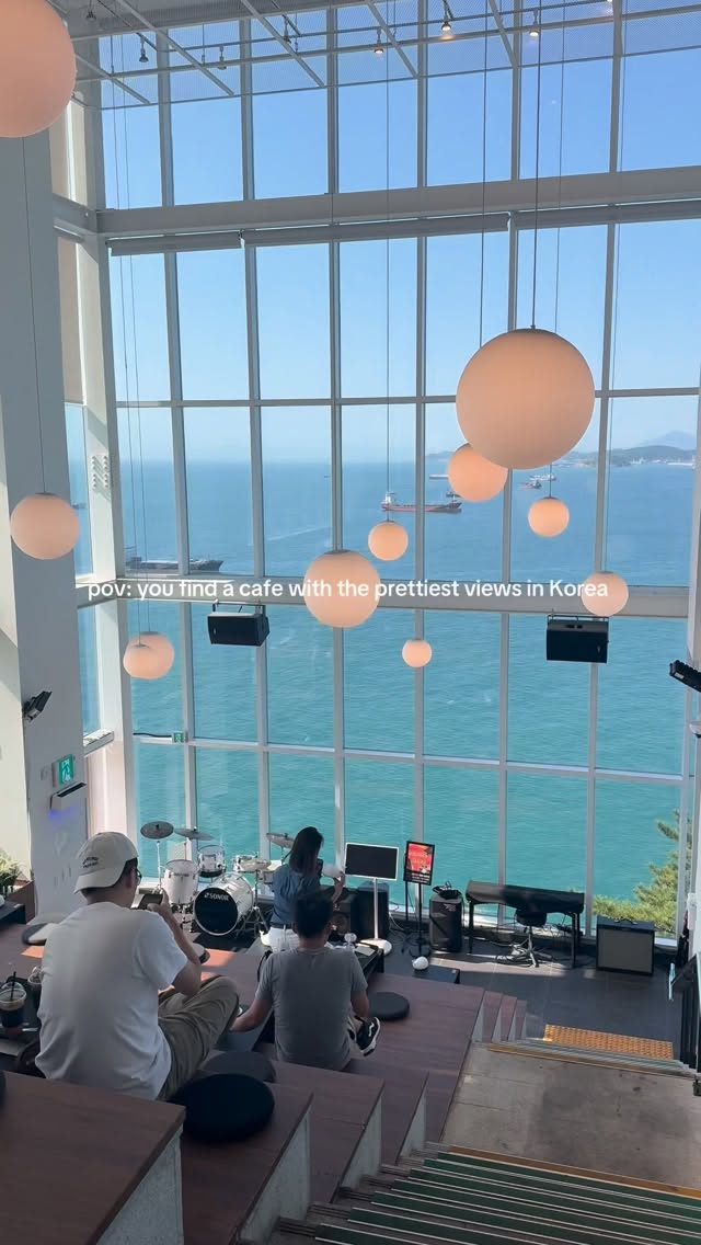 Ocean View Cafe Delights in Busan