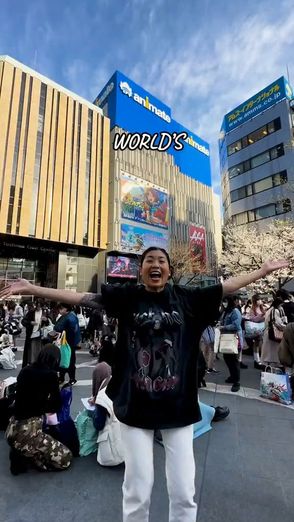 Ikebukuro And Akihabara Animate Stores