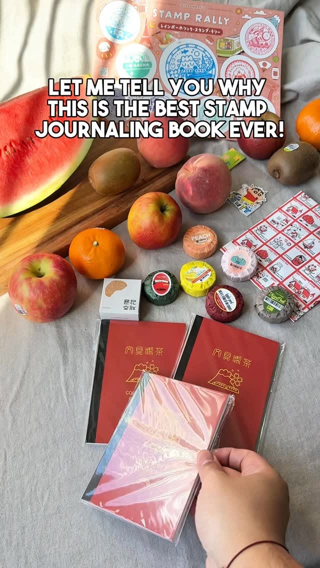 Stamp Journaling Books for Memorable Travel