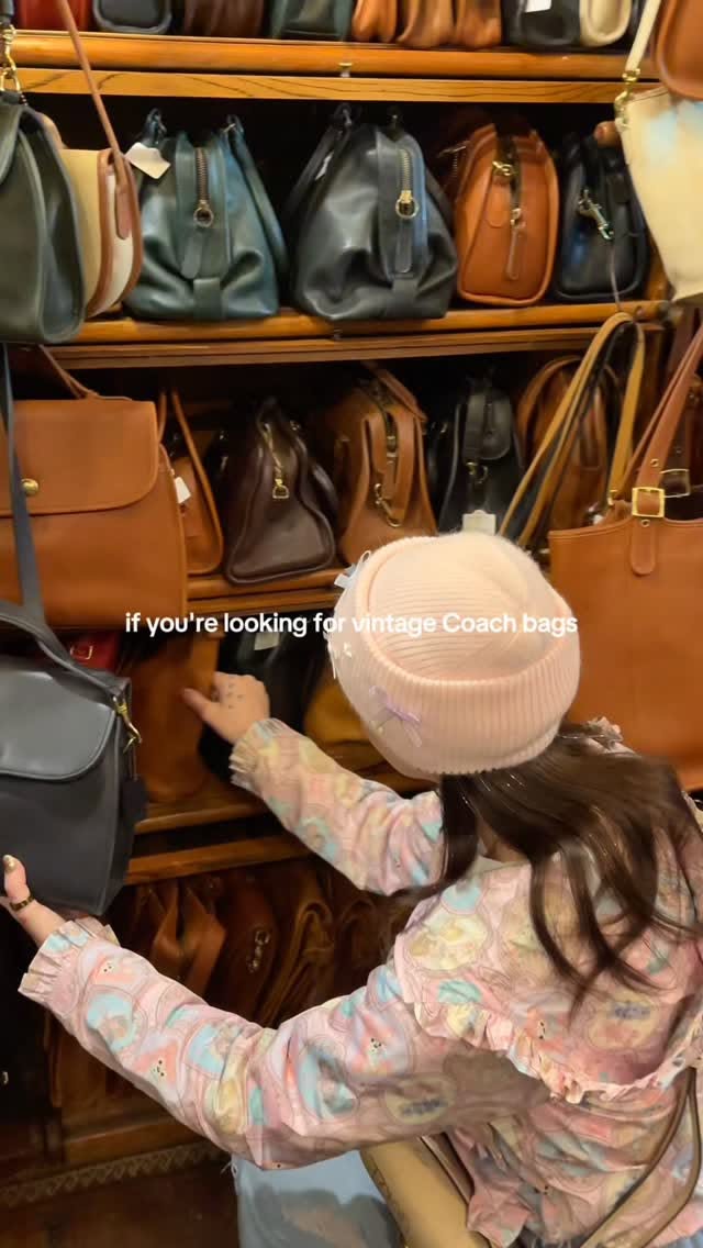 Tokyo's Vintage Coach Bag Hotspots