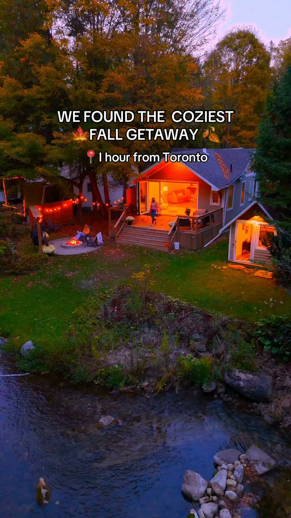 Ontario Fall Getaways With Riverside Charm