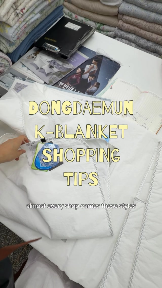 Dongdaemun Market Shopping Guide For K-Bedding