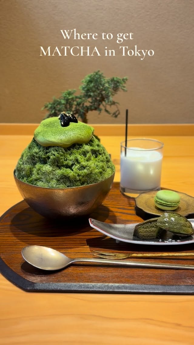 Ginza Matcha Salon Features Uji's Finest Desserts
