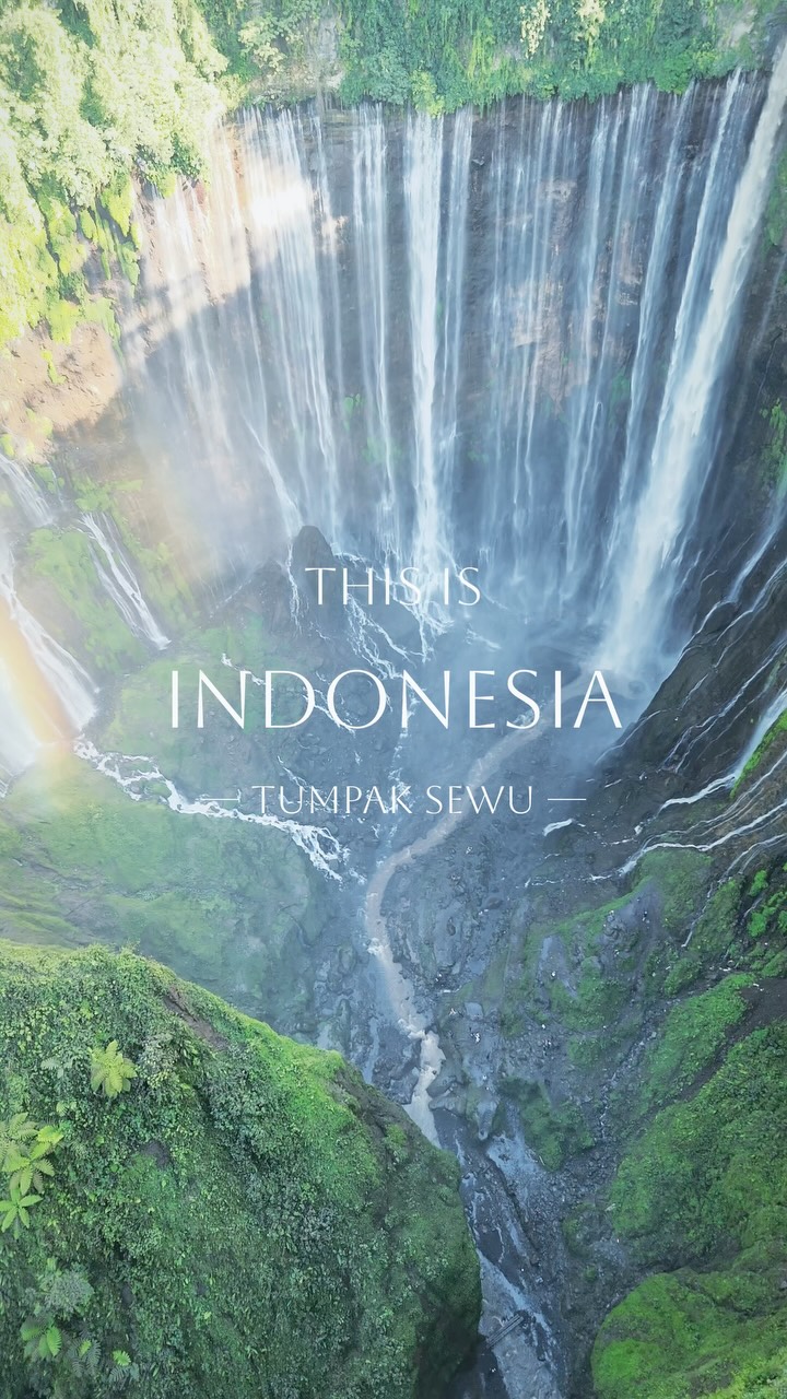 Tumpak Sewu Waterfall: A Rushing Cascade Experience