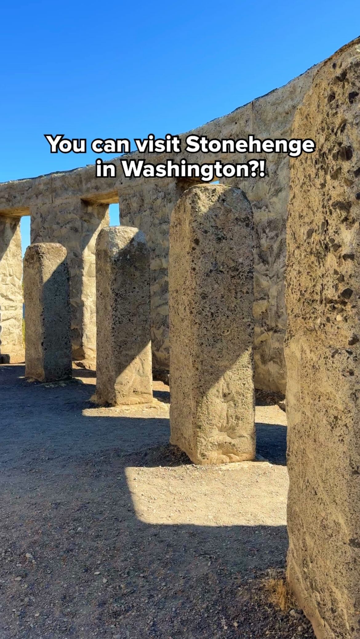 Stonehenge Memorial & Mount Hood Views
