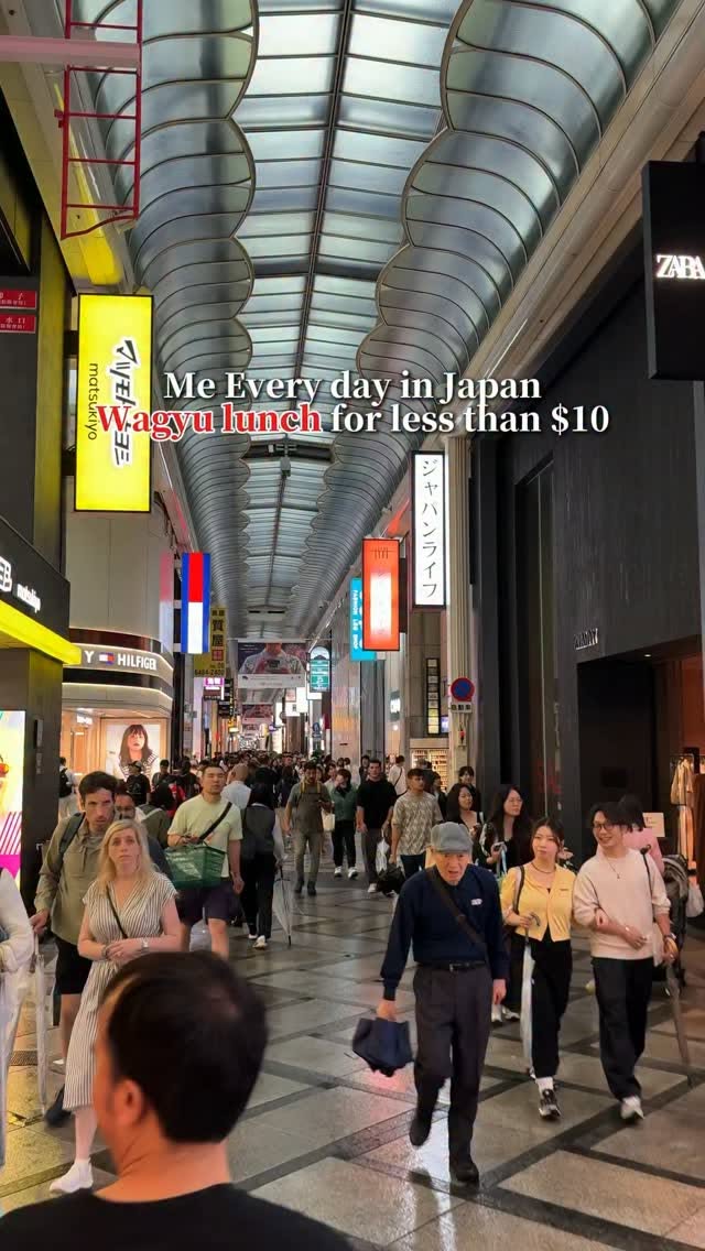 Osaka Wagyu Lunch Deal Near Dotonbori