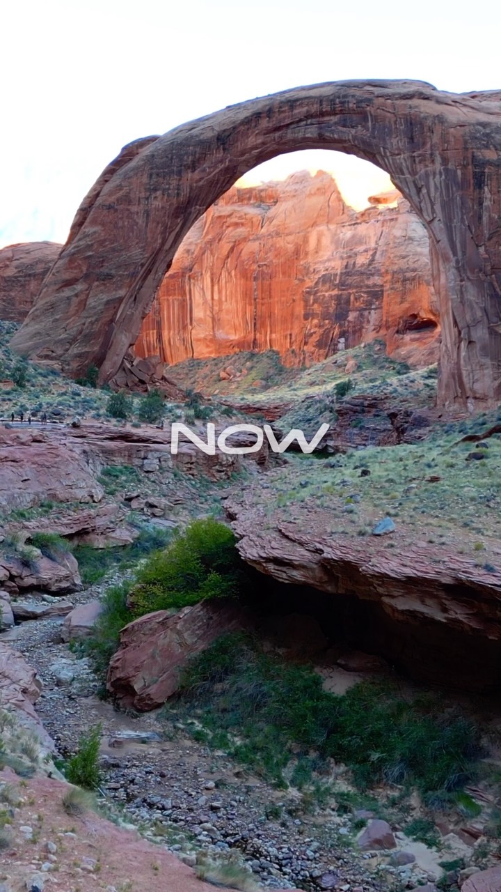 Lake Powell and Rainbow Bridge Water Levels Change