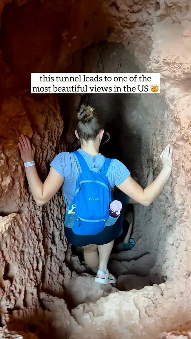 Journey Through Tunnel to Mooney Falls