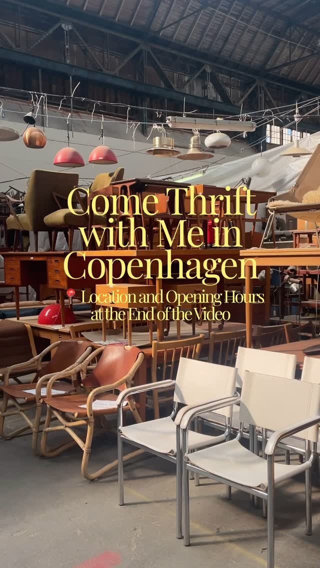 Copenhagen Spots: Thrift Store, Cafes, and Market