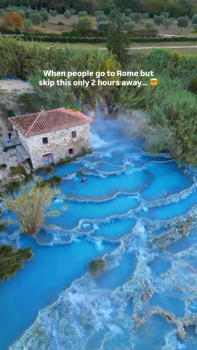 Thermal Springs In Tuscany For A Road Trip