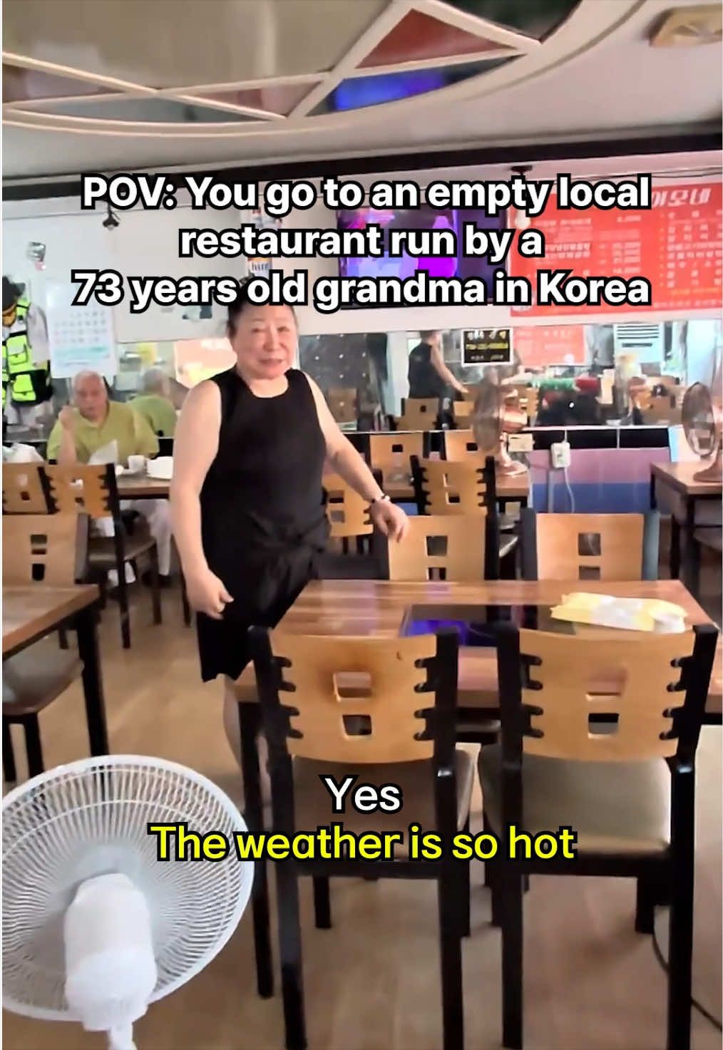 Grandma's Kimchi Stew Restaurant in Korea