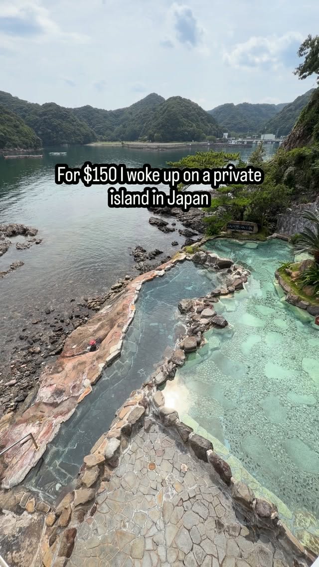 Private Island Onsen Getaway on Nakanoshima