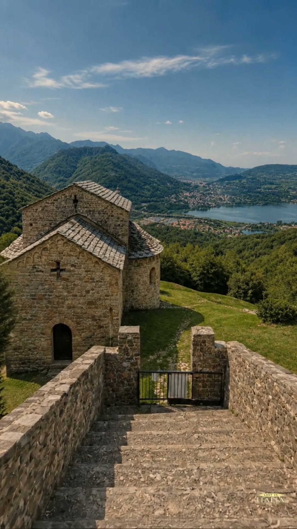 Mountain Basilica Walk to Ancient Art