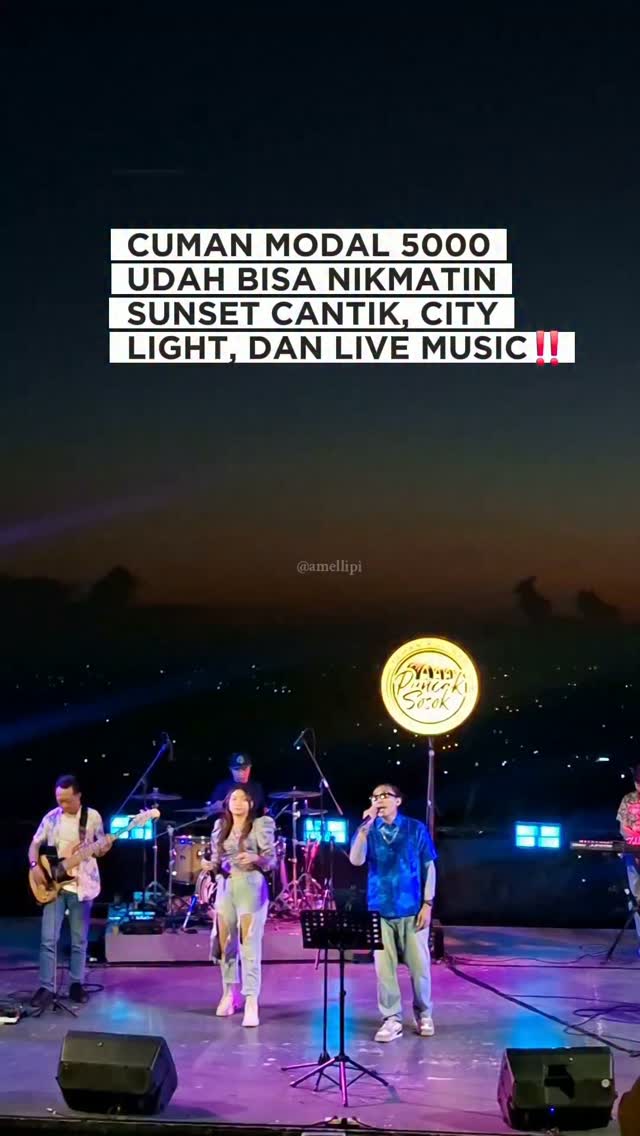 Puncak Sosok: Sunset, City Lights, and Street Food