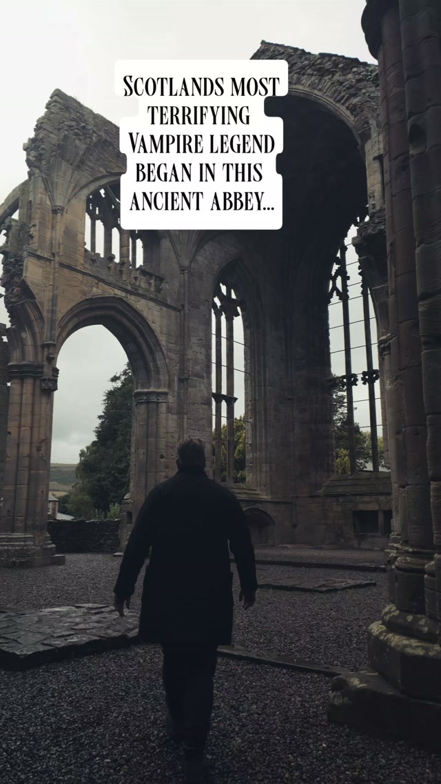 Melrose Abbey: Scotland's Haunted Gothic Ruins