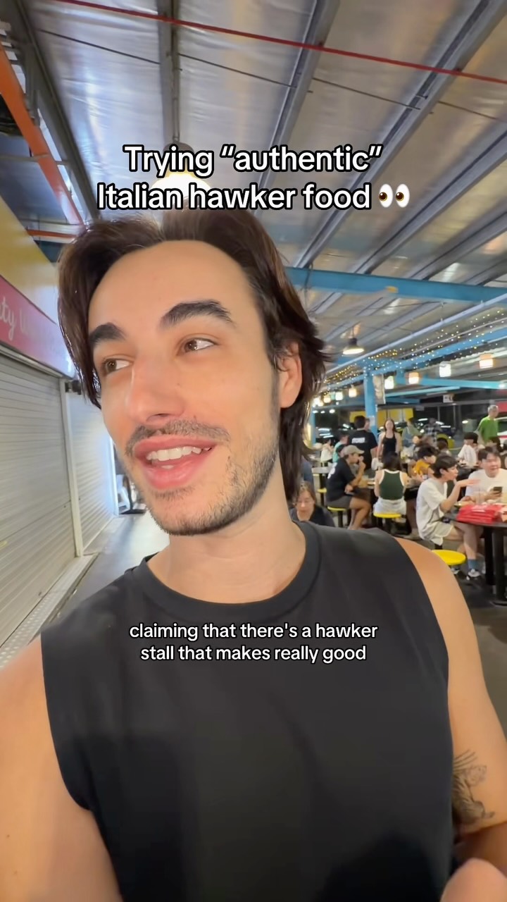 Hawker Italian Food in Singapore